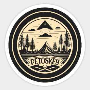 Petoskey State Park Michigan Sticker